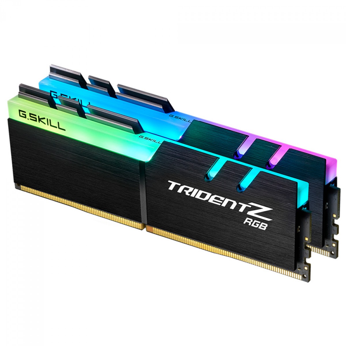 DDR4 3600MHz RGBメモリ 16GB（2 x 8GB） Memória DDR4 G.Skill Trident Z RGB, 16GB (2x8GB), 3600Mhz, Black