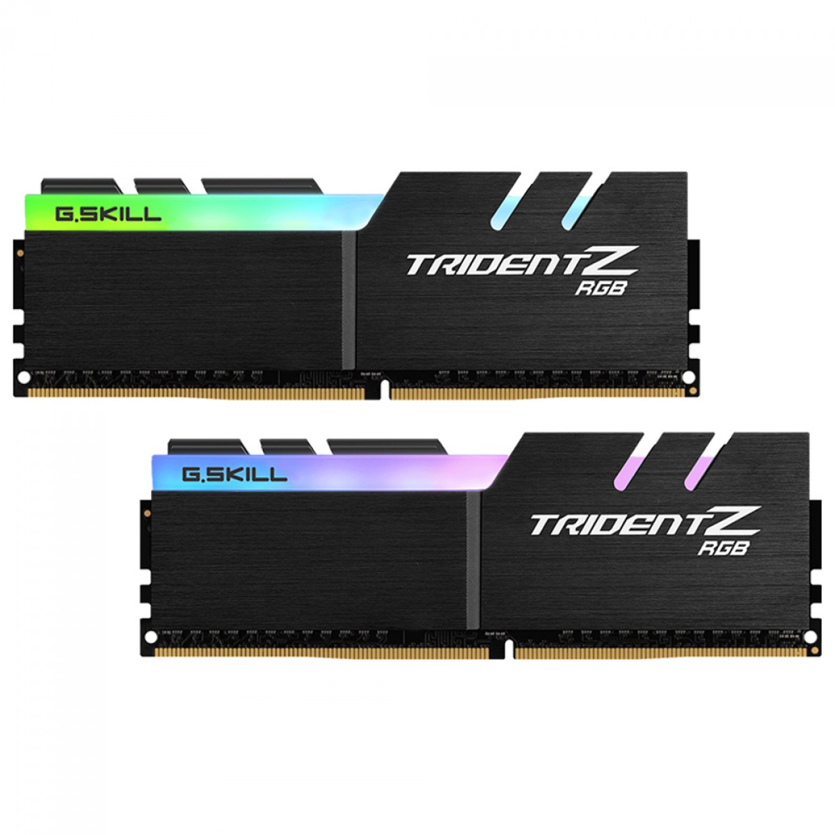 Memória DDR4 G.Skill Trident Z RGB, 16GB (2x8GB), 3600Mhz, Black, F4-3600C16D-16GTZRC