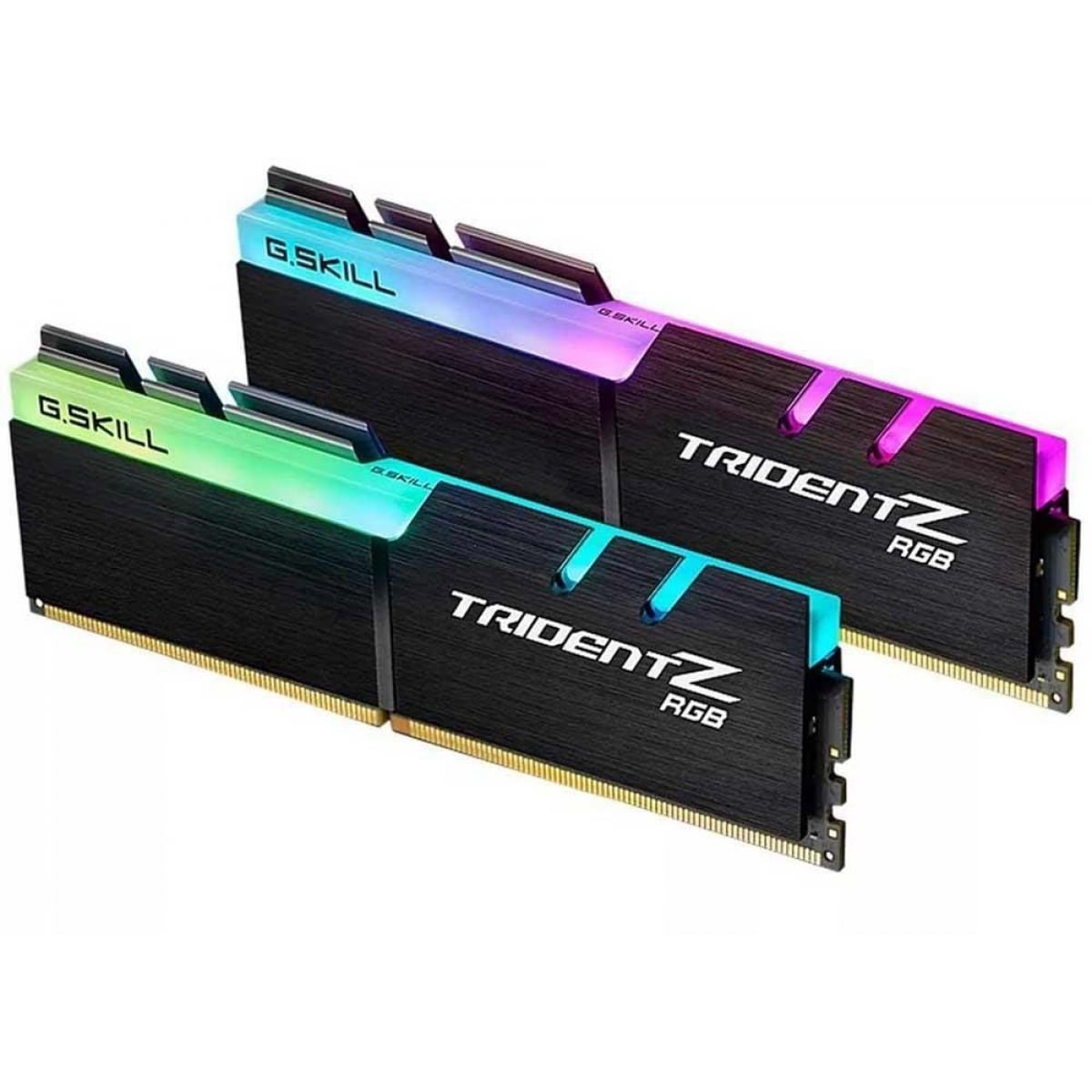 Memória DDR4 G.Skill Trident Z RGB, 16GB (2x8GB) 3600MHz, F4-3600C19D-16GTZRB
