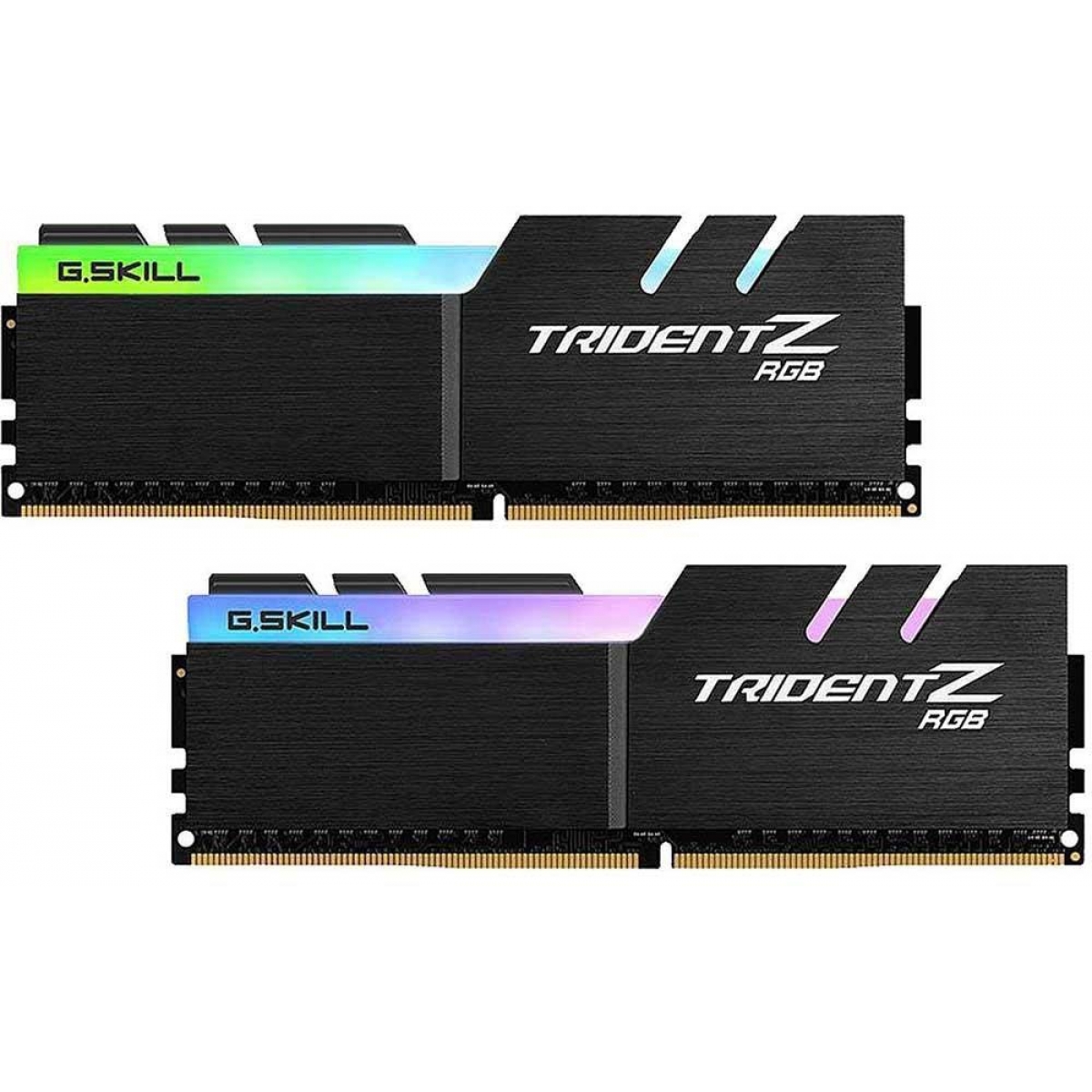 Memória DDR4 G.Skill Trident Z RGB, 32GB (2x16GB) 3200MHz, F4-3200C16D-32GTZR