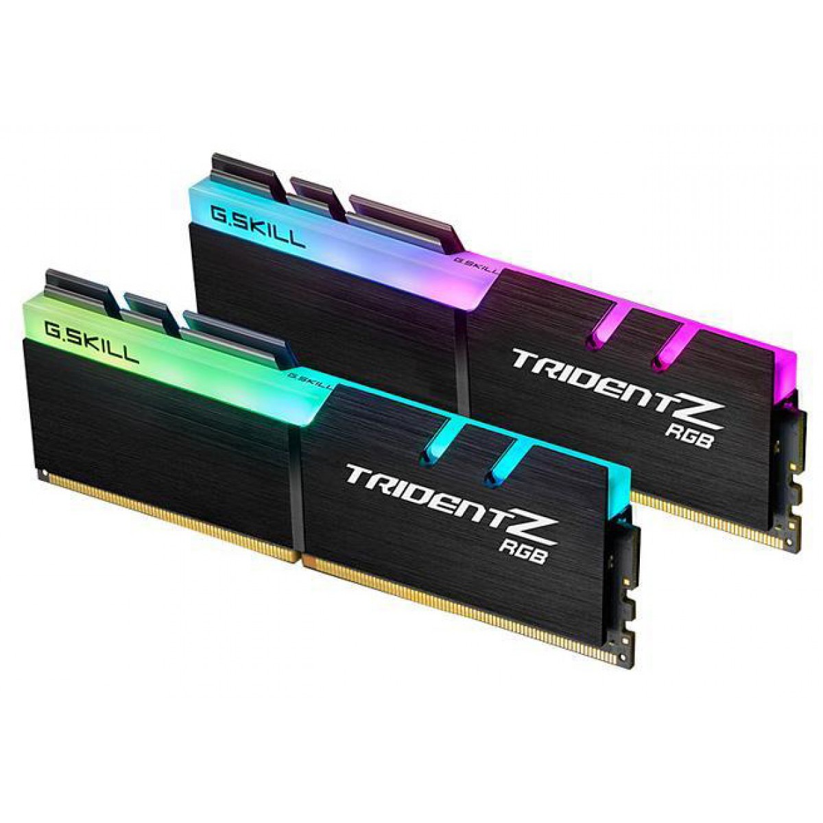 Memória DDR4 G.Skill Trident Z RGB, 16GB (2x8GB) 2400MHz, F4-2400C15D-16GTZR
