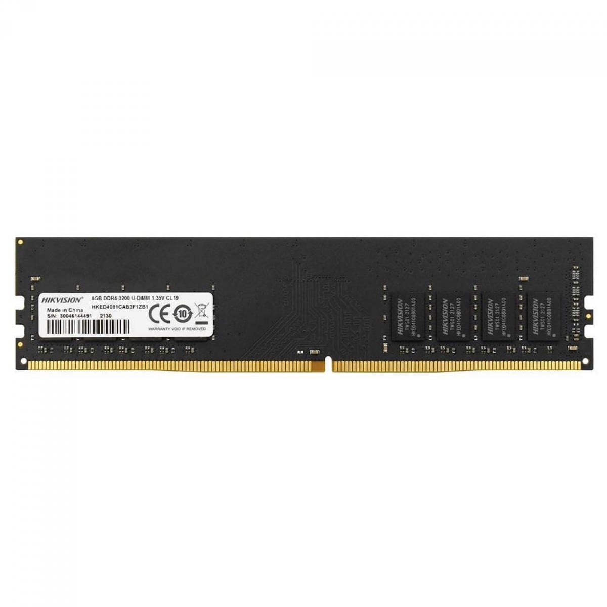 Memória DDR4 Hikvision, 8GB, 3200MHz, HKED4081CAB2F1ZB1/8G