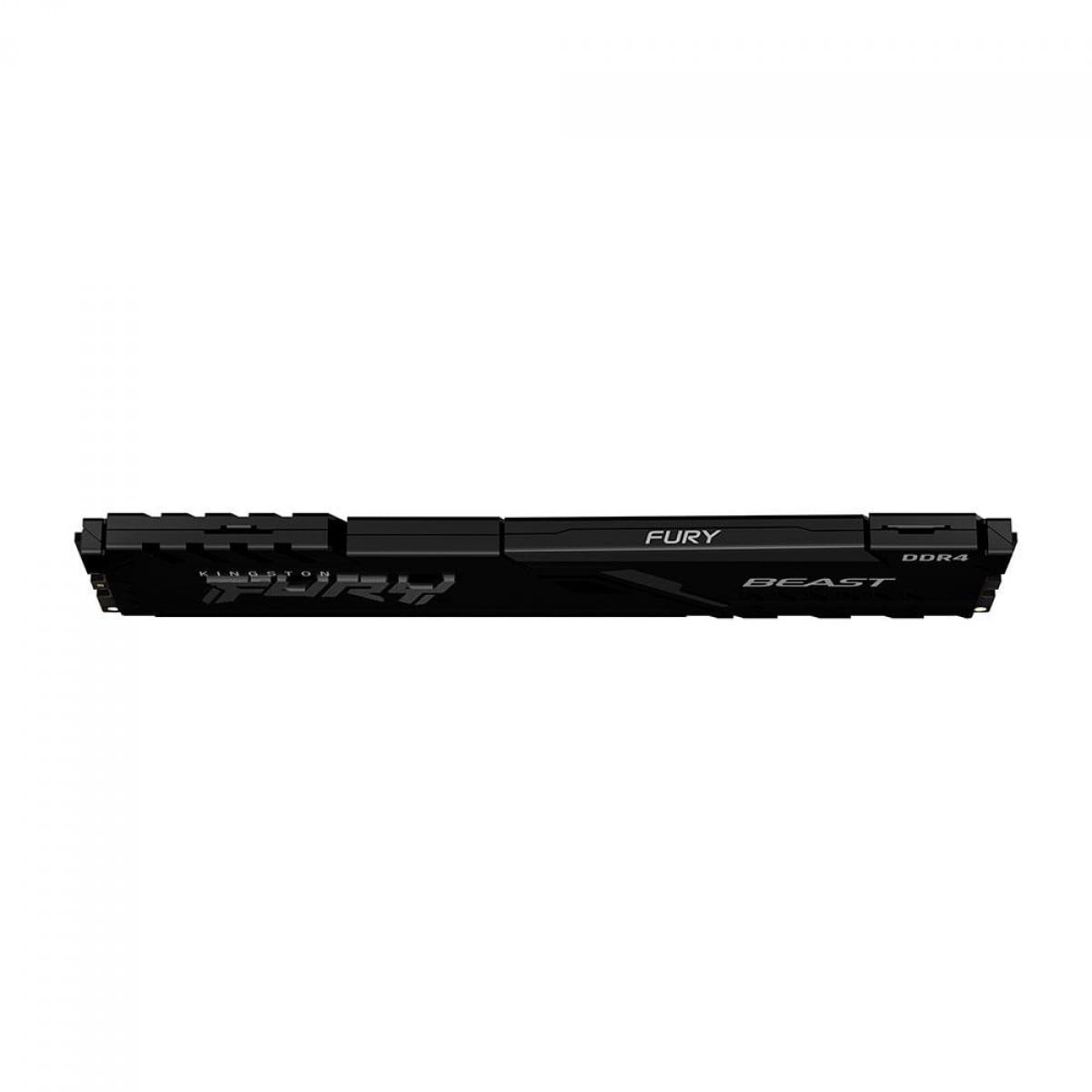 Memória DDR4 Kingston Fury Beast, 16GB, 3200MHz, Preto, KF432C16BB1/16WP