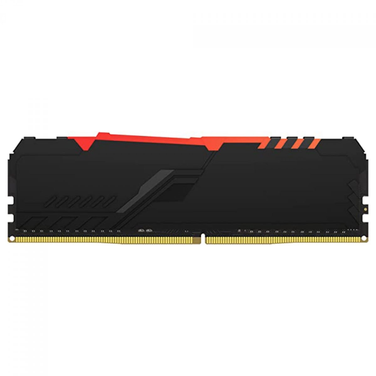 Memória DDR4 Kingston Fury Beast RGB, 16GB,(2x8GB), 3200Mhz, Preto, KF432C16BBAK2/16