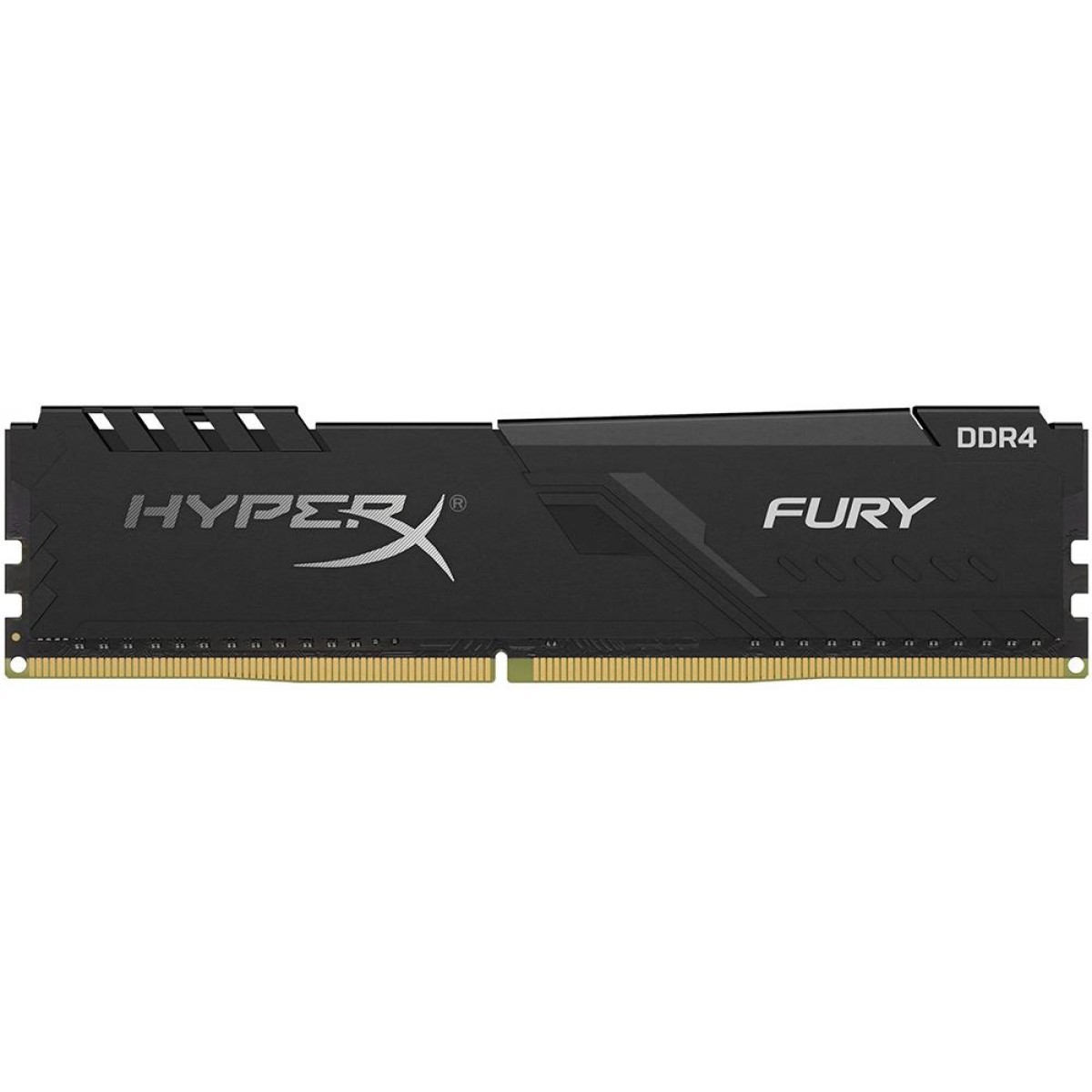 Memória DDR4 Kingston HyperX Fury, 4GB 2666MHz, Black, HX426C16FB3/4 - IMP