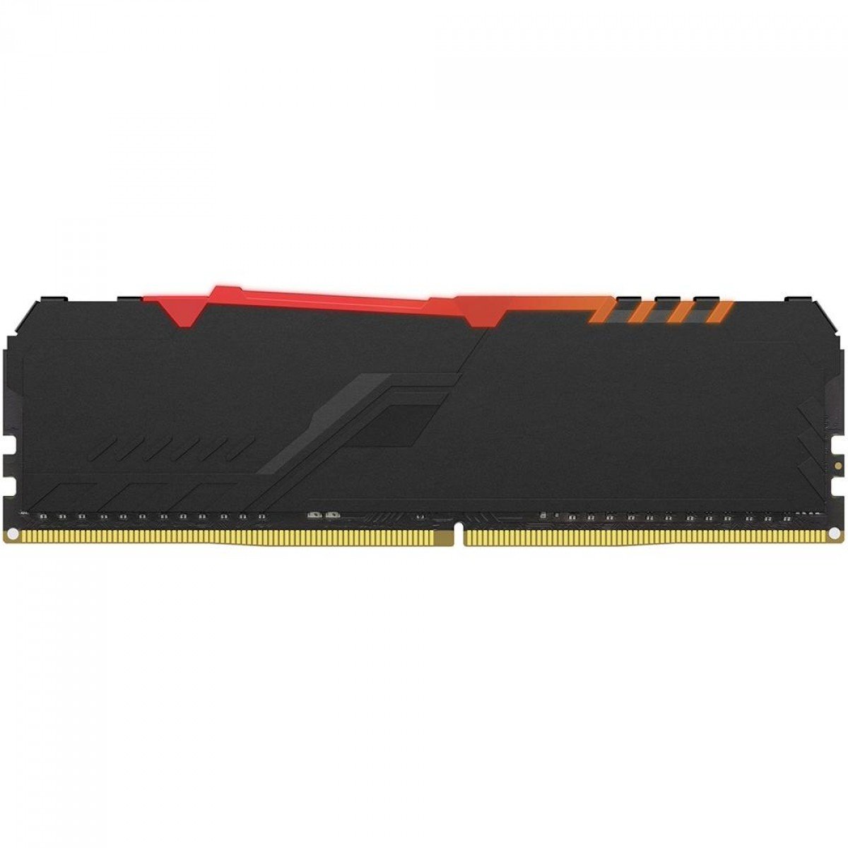 Memória DDR4 Kingston HyperX Fury RGB, 16GB, 2666MHz, Black, HX426C16FB3A/16