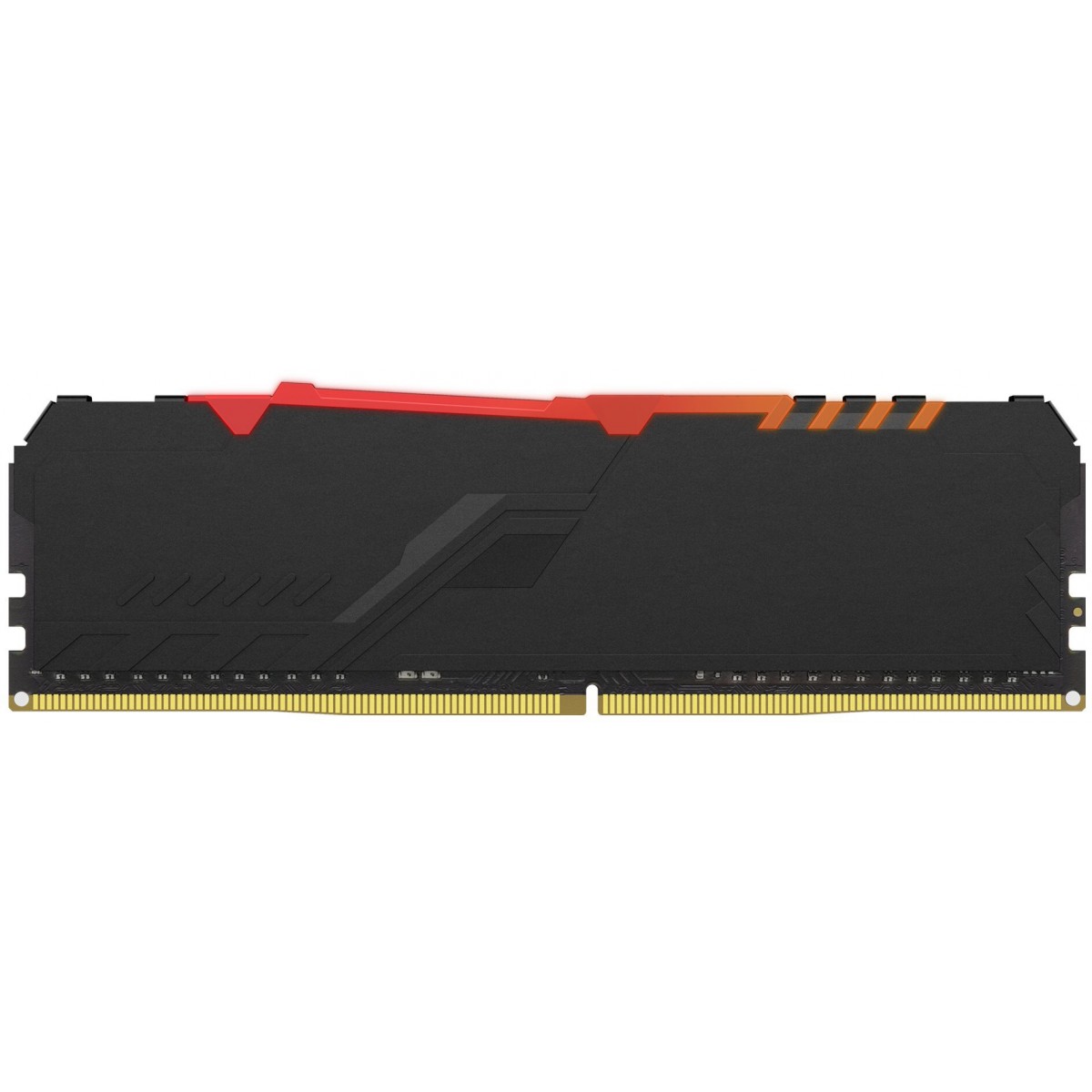 Memória DDR4 Kingston HyperX Fury RGB, 8GB 3600MHz, Black, HX436C17FB3A/8