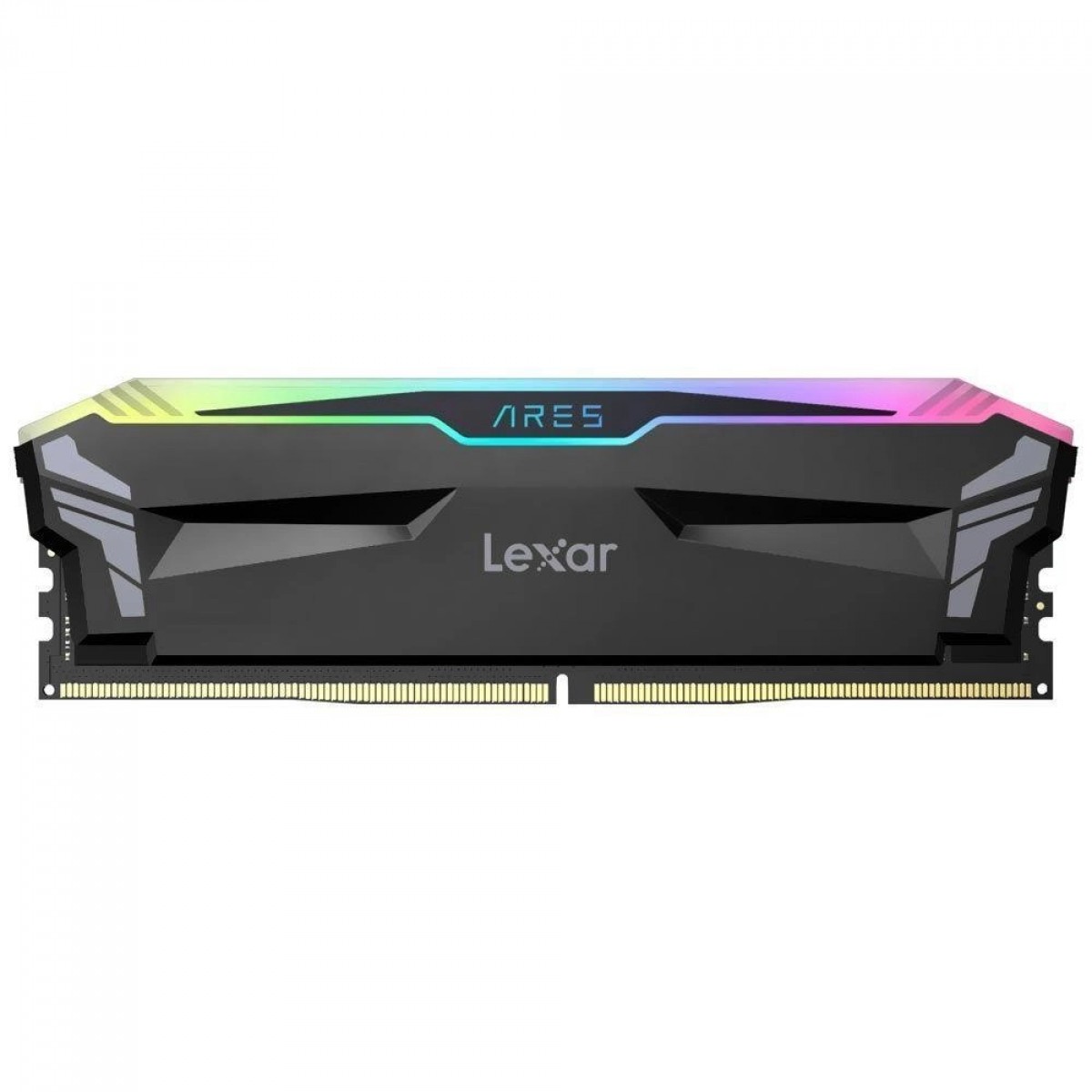 Memória DDR4 Lexar Ares, RGB, 16GB, 3600MHz, Black, LD4BU016G-R3600GSLA