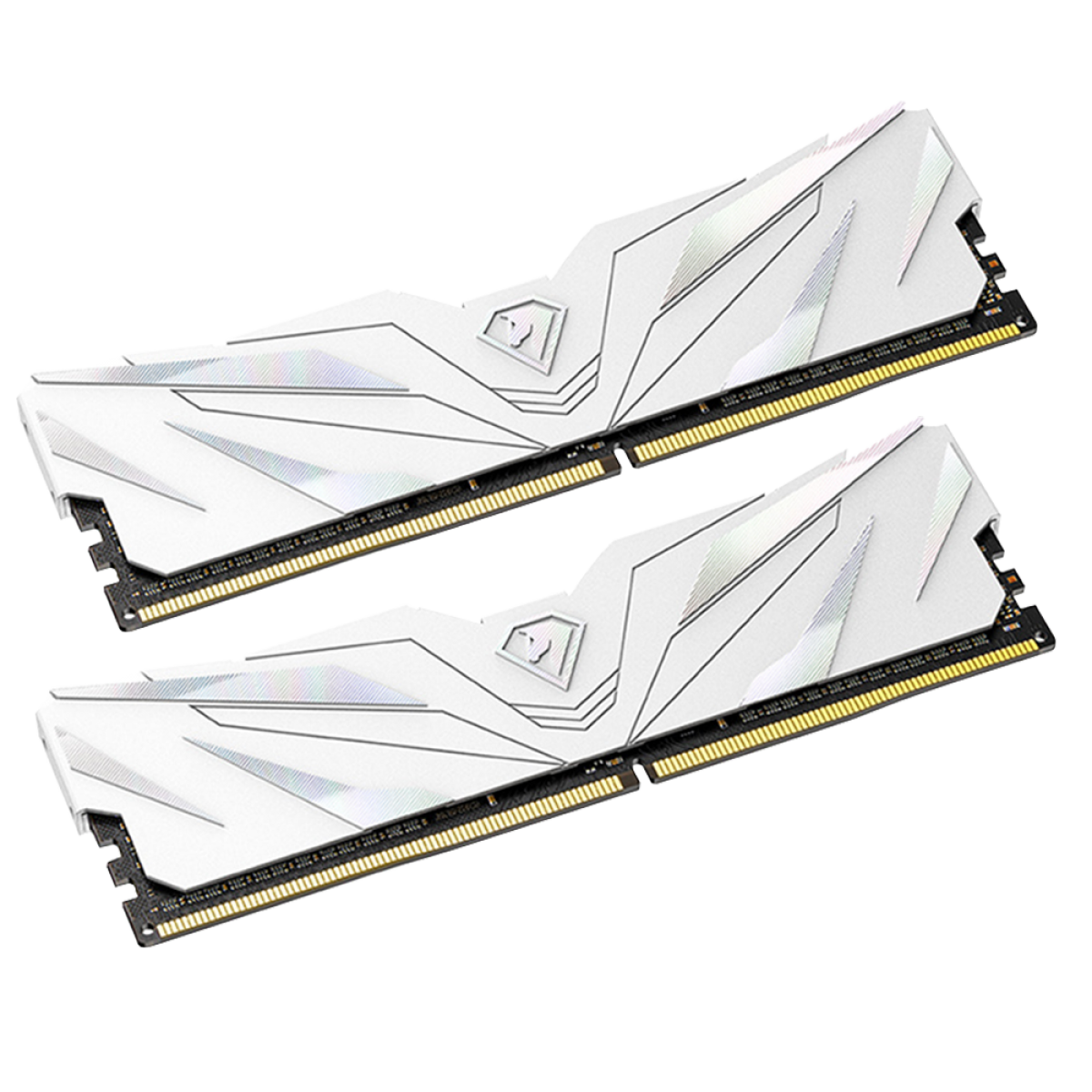 Memória DDR4 Netac Shadow II, 16GB (2x8GB), 3600MHz, White, NTSWD4P36DP-16W