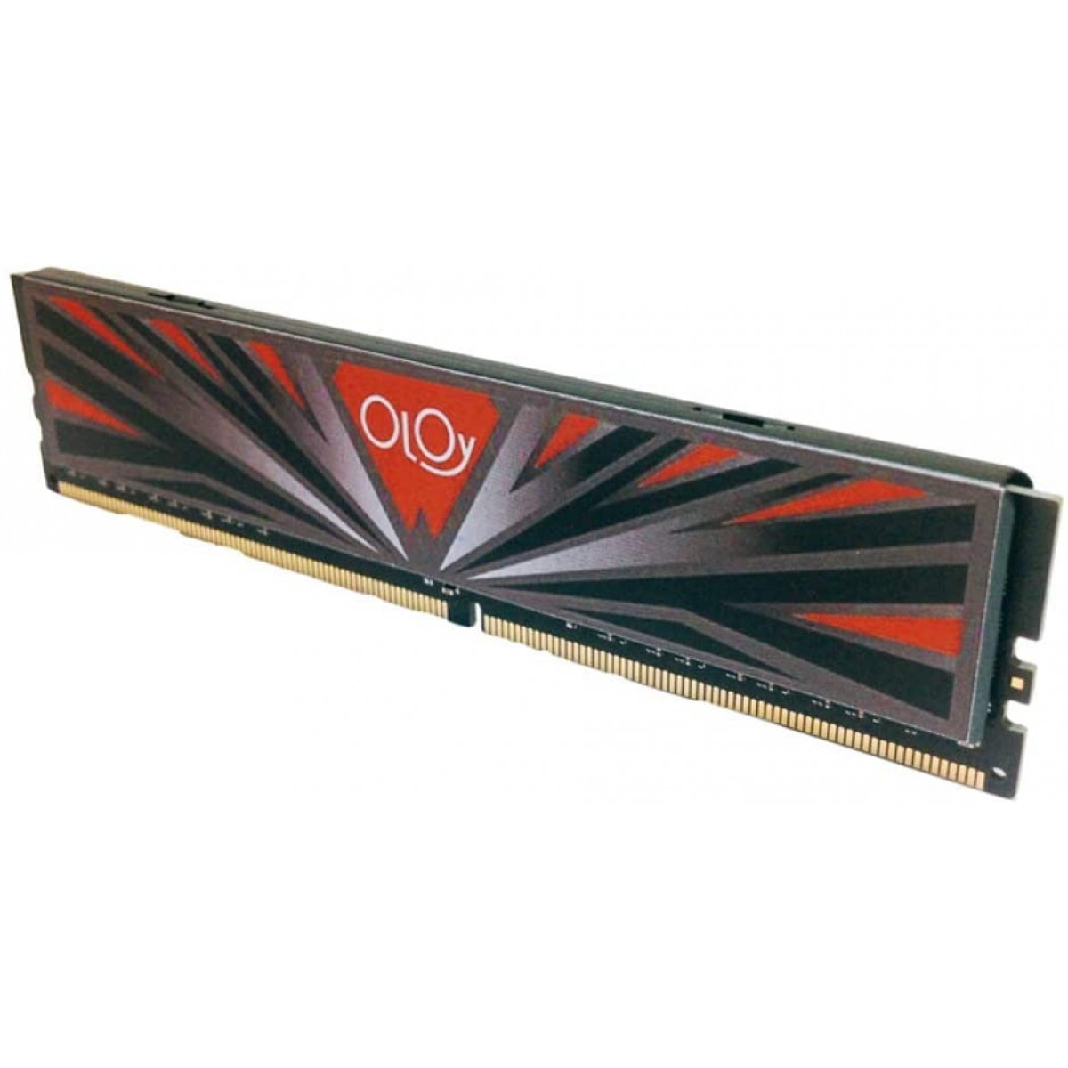 Memória DDR4 OLOy Hummingbird, 16GB, 2666MHZ, Red/Black, MD4U162619BBSA