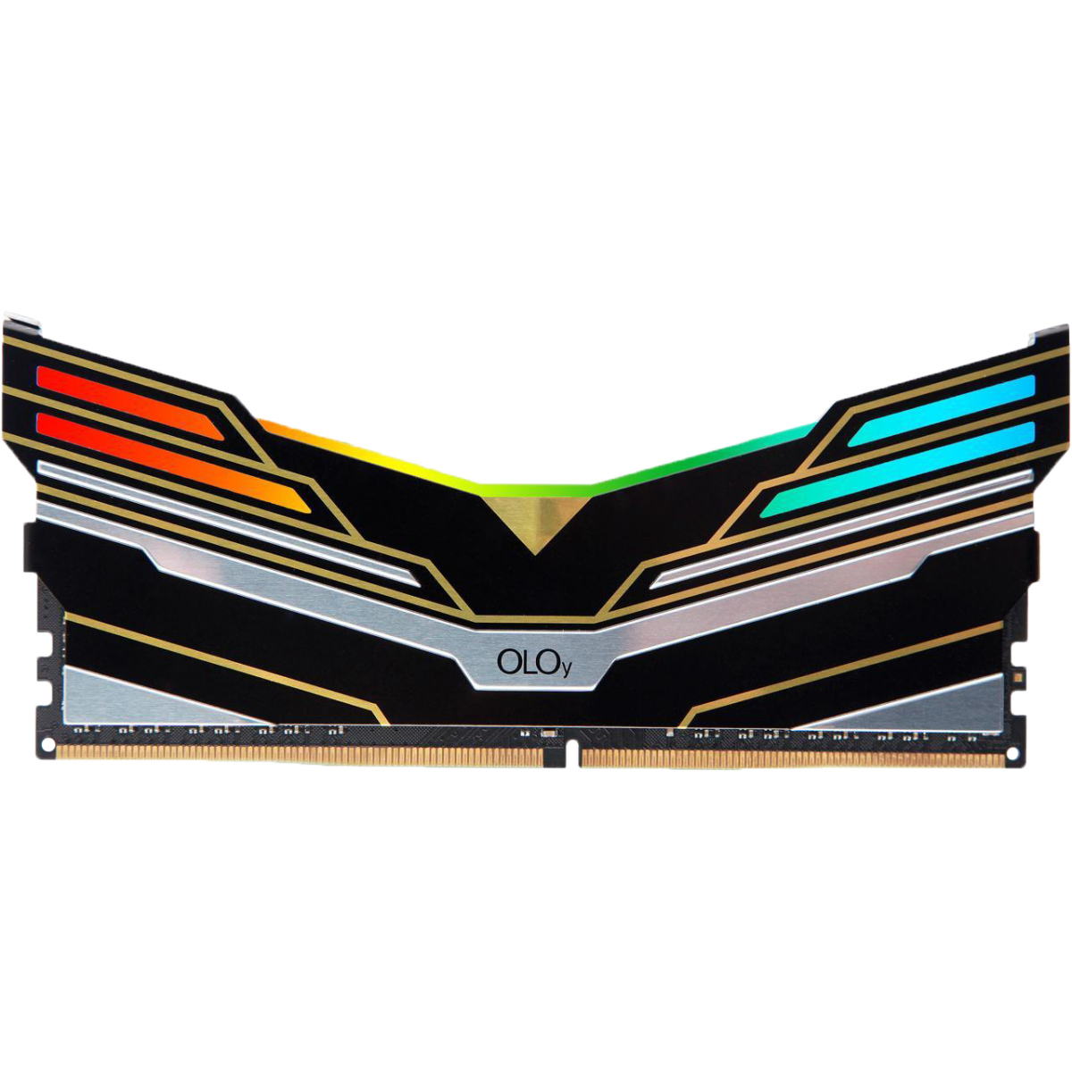 Memória DDR4 OLOy WarHawk Black, 16GB (2x8GB), 3000MHZ, RGB, MD4U083016BEDA