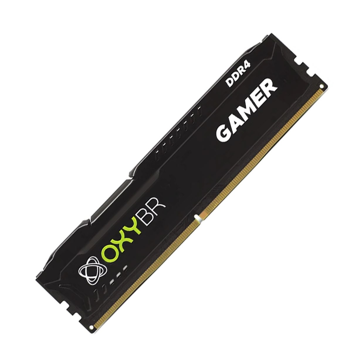 Memória DDR4 OxyBR Gamer, 8GB, 3200MHz, Preta