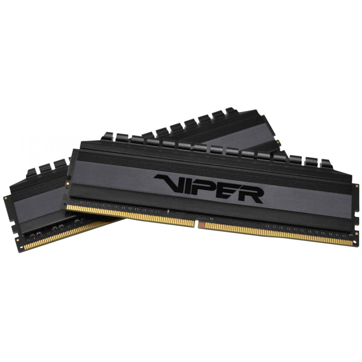 Memória DDR4 Patriot Viper 4 Blackout, 8GB (2x4GB) 3000MHz, Gray, PVB48G300C6K