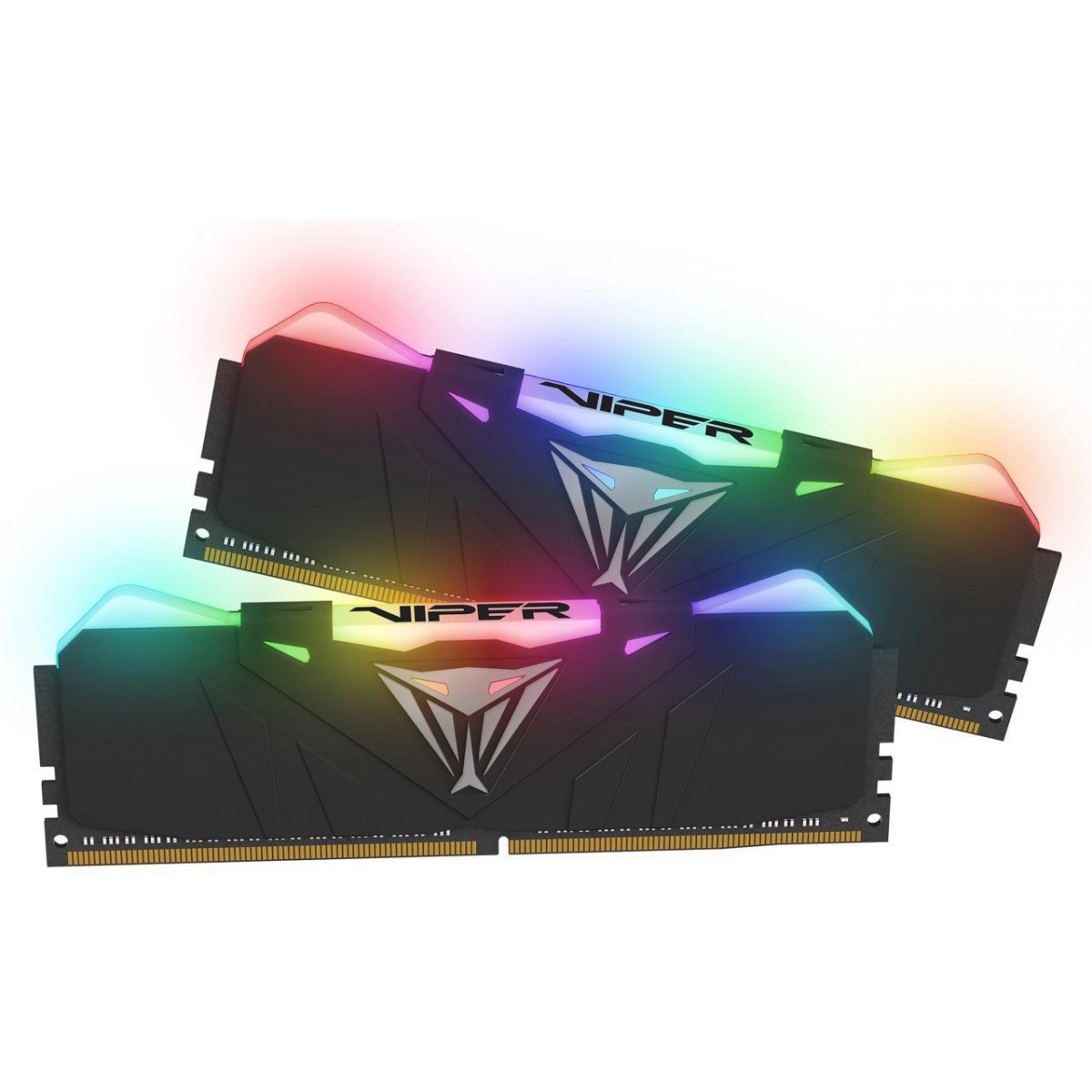 Memória DDR4 Patriot Viper RGB, 32GB (2x16GB) 3600MHz, Black, PVR432G360C7K