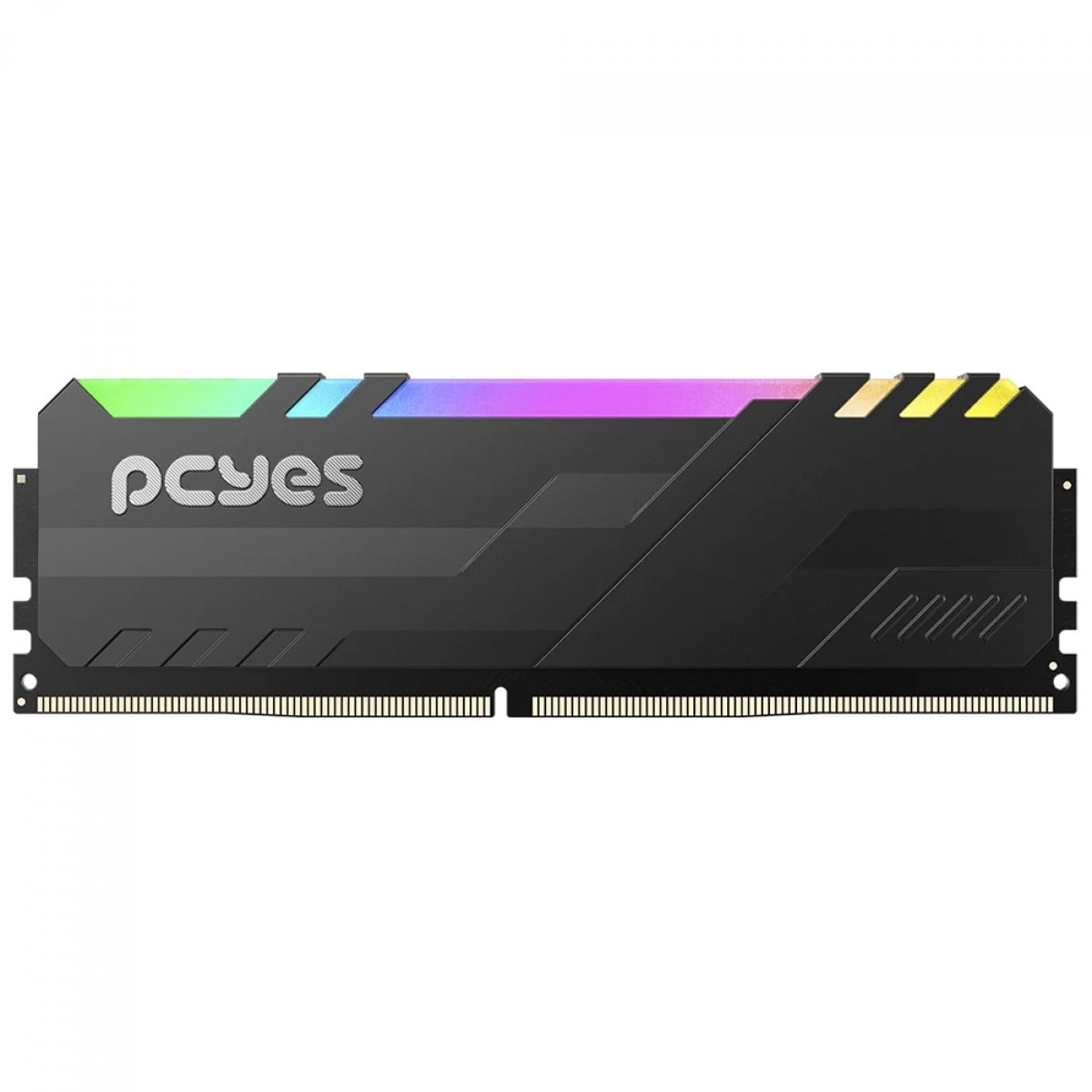 Memória DDR4 PCYes, RGB, 16GB, 3200MHz, Preto, PM163200D4BR