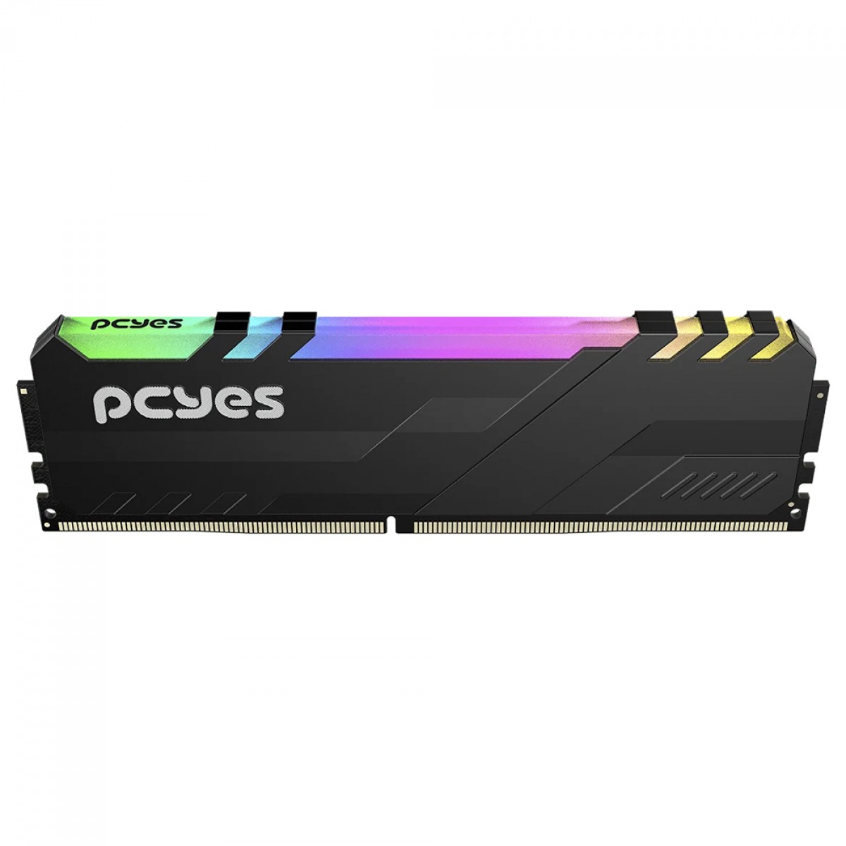 Memória DDR4 PCYes, RGB, 32GB, 3200MHz, Preto, PM323200D4BR - Open Box