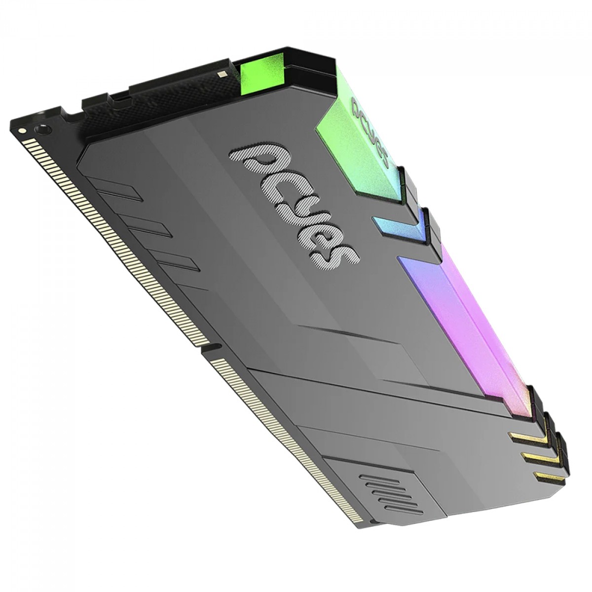     Memória DDR4 PCYes, RGB, 8GB, 3200MHz, Preto, PM083200D4BR