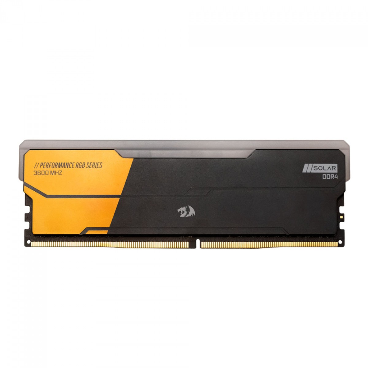 Memória DDR4 Redragon Solar, RGB, 16GB, 3600MHz, Black, GM-806