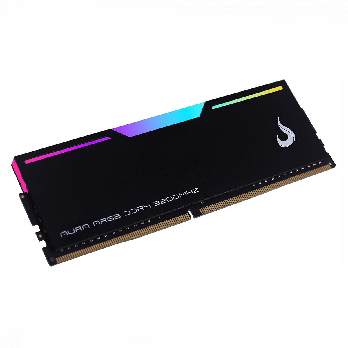 Memória DDR4 Rise Mode Aura Series ARGB, 8GB, 3200MHz, Preto, RM-D4AB-8G-3200ARGB