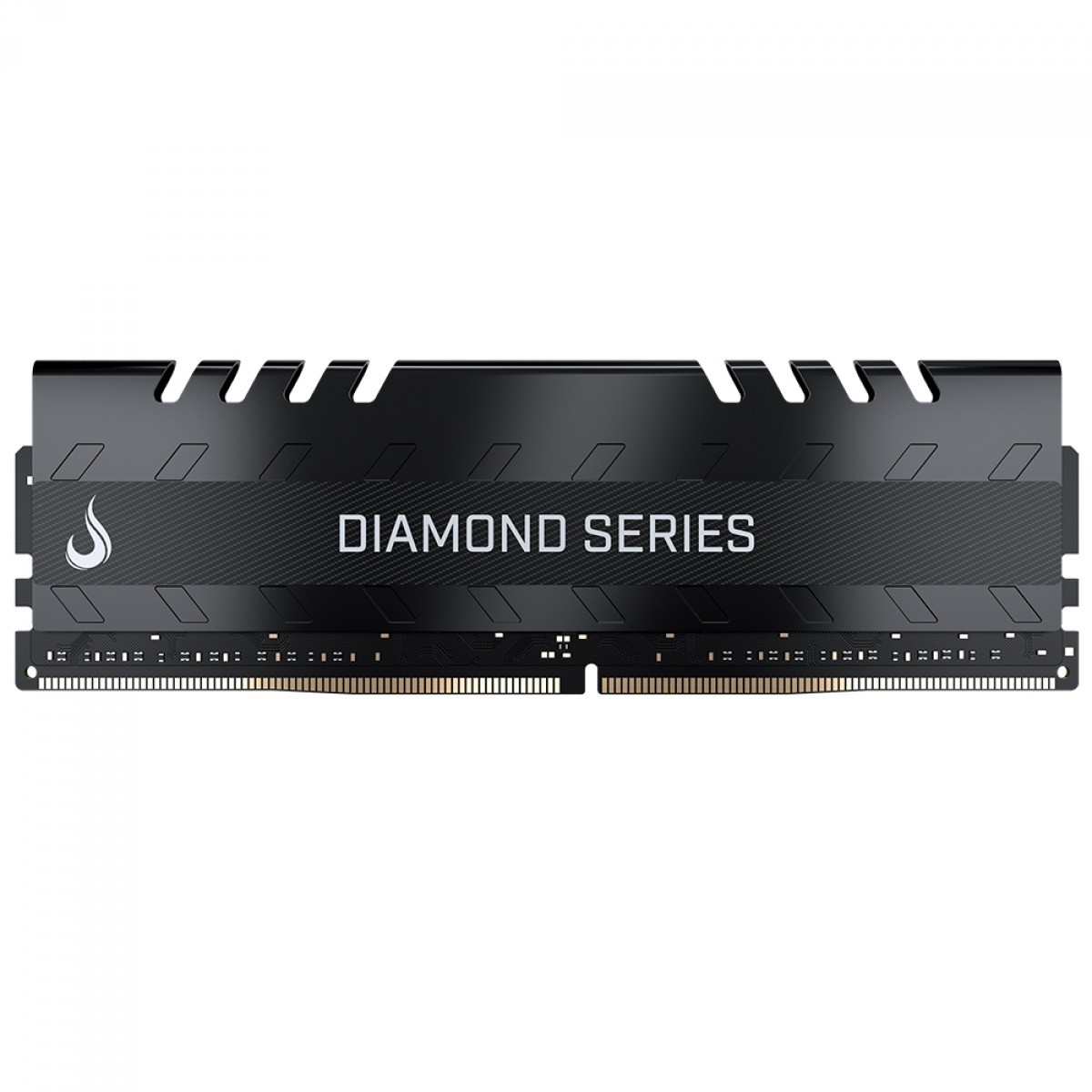 Memória DDR4 Rise Mode Diamond Series, 16GB (2x8GB), 3200MHz, Preto, RM-D4-2x8G-3200D