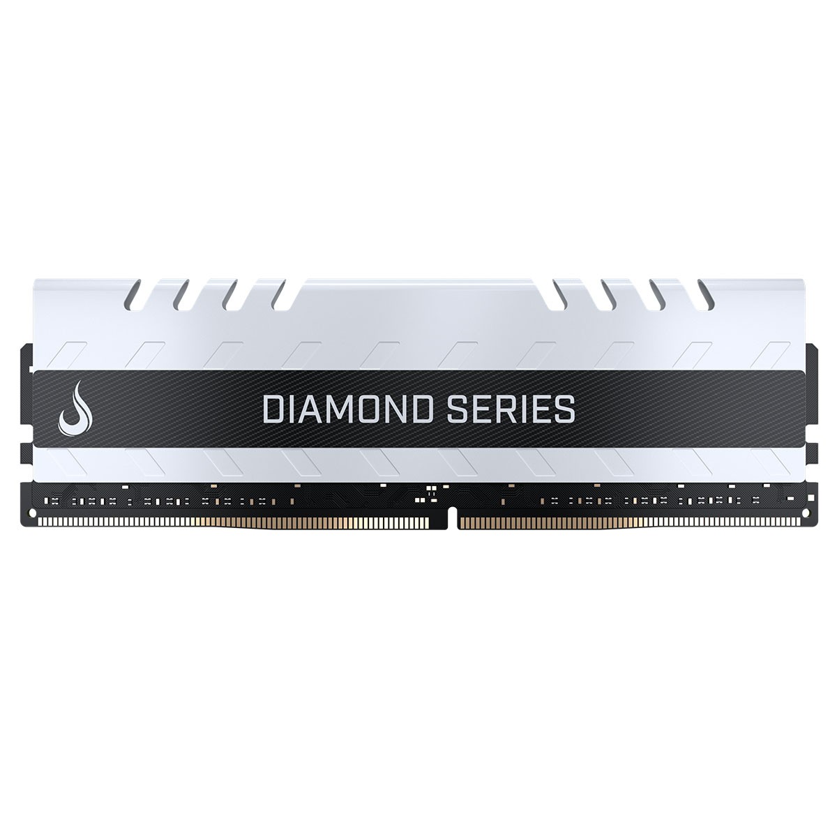 Memória DDR4 Rise Mode Diamond Series, 8GB, 3200MHz, Branca, RM-D4-8G-3200DW