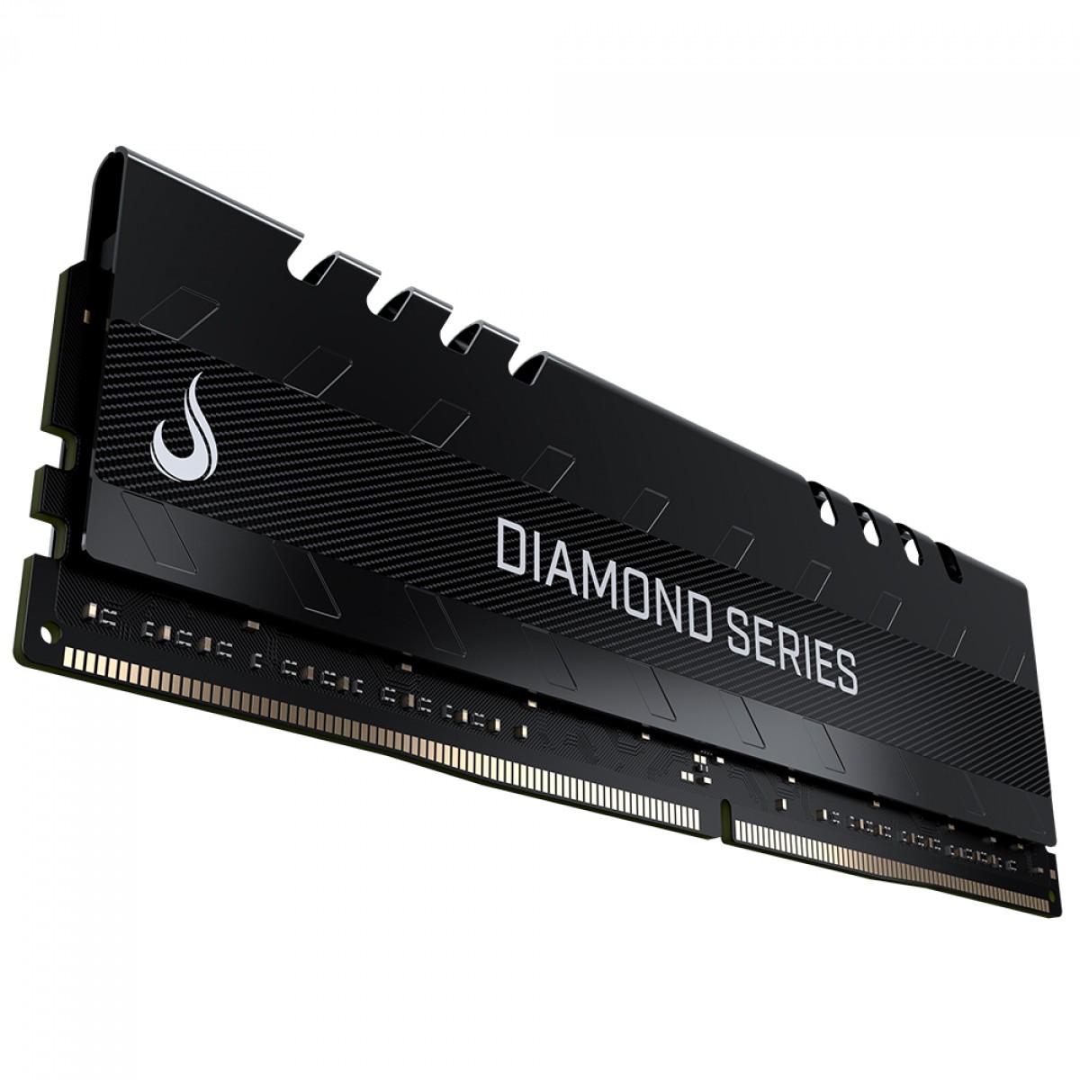 Memória DDR4 Rise Mode Diamond Series, 8GB, 3200MHz, Preto, RM-D4-8G-3200D - Open Box