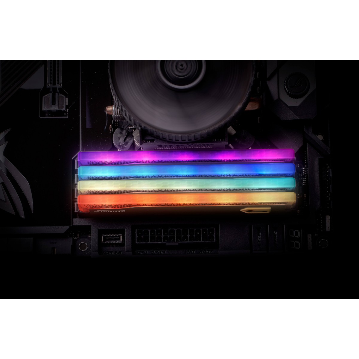 Memória DDR4 SuperFrame RGB, 16GB (2x8GB), 3200MHz, Gray