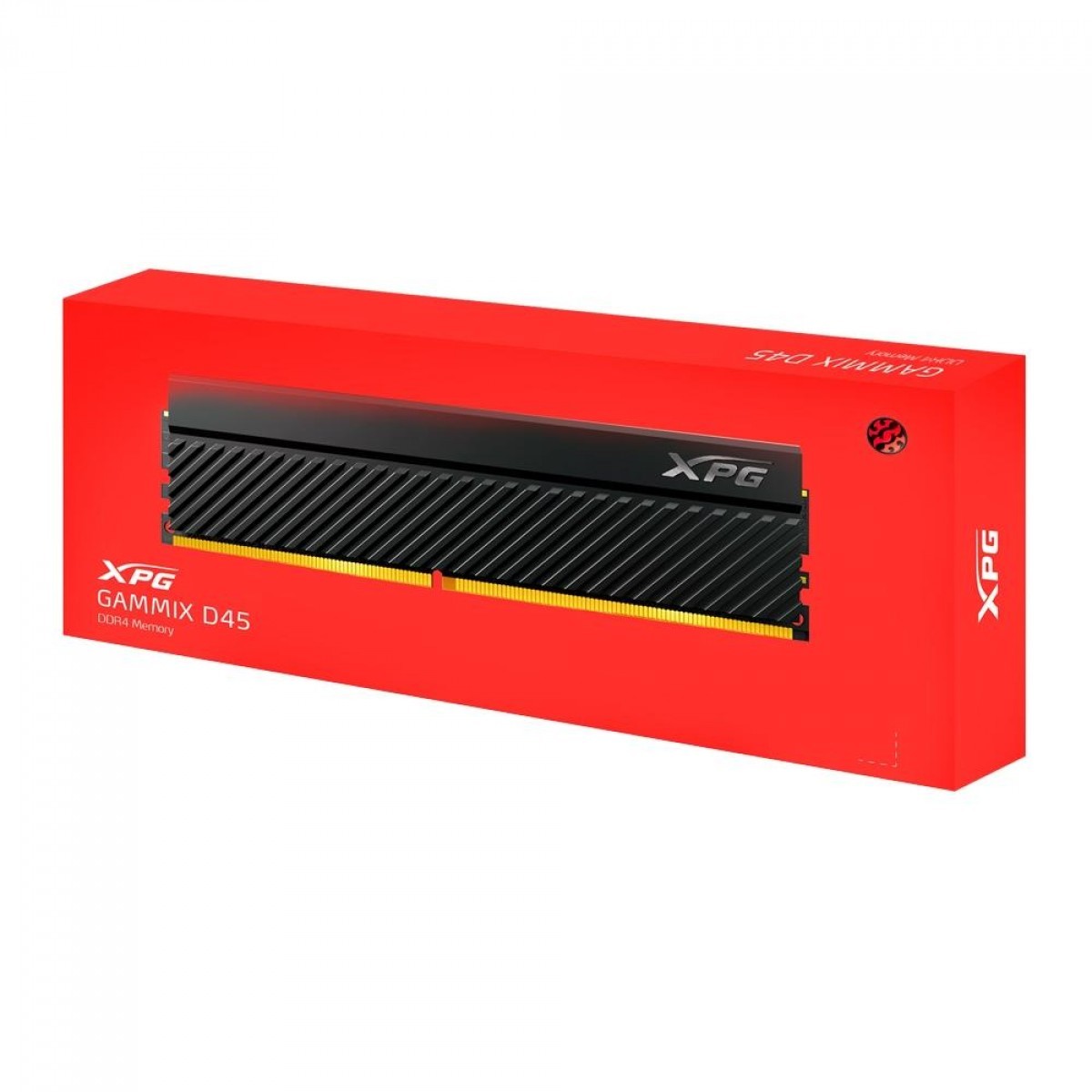 Memória DDR4 XPG Gammix D45, 16GB, 3600Mhz, Black, AX4U360016G18I-CBKD45