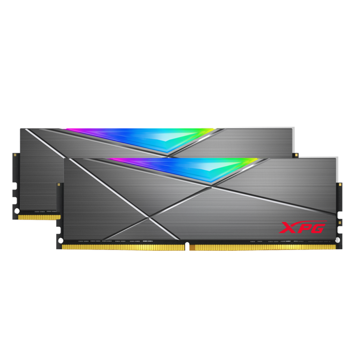 Memória DDR4 XPG Spectrix D50, 32GB (2x16GB), 3600Mhz, RGB, Gray, AX4U360016G18A-DT50