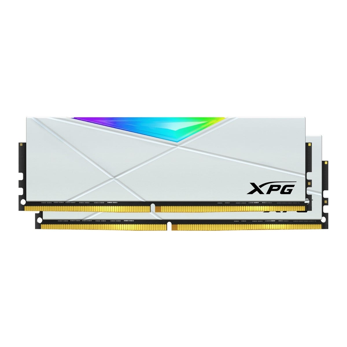 Memória DDR4 XPG Spectrix D50, 32GB (2x16GB), 4133Mhz, RGB, White