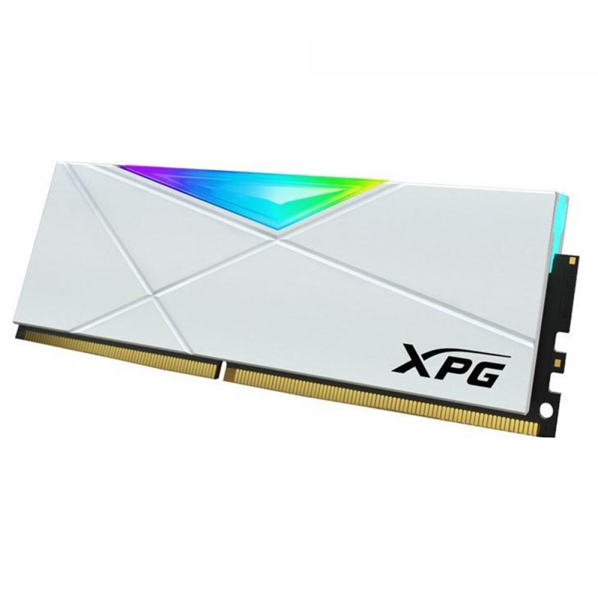 Memória DDR4 XPG Spectrix D50, 8GB, 3200Mhz, RGB, White, AX4U32008G16A-SW50