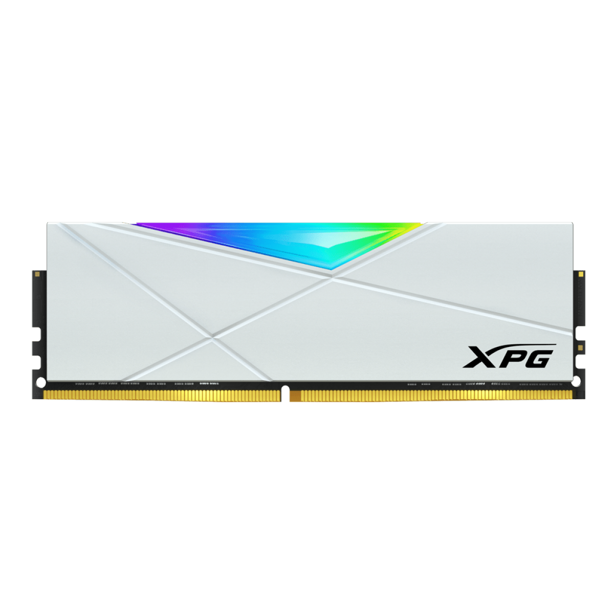 Memória DDR4 XPG Spectrix D50, 8GB (1x8GB), 3200Mhz, RGB, White, AX4U3200W8G16A-SW50
