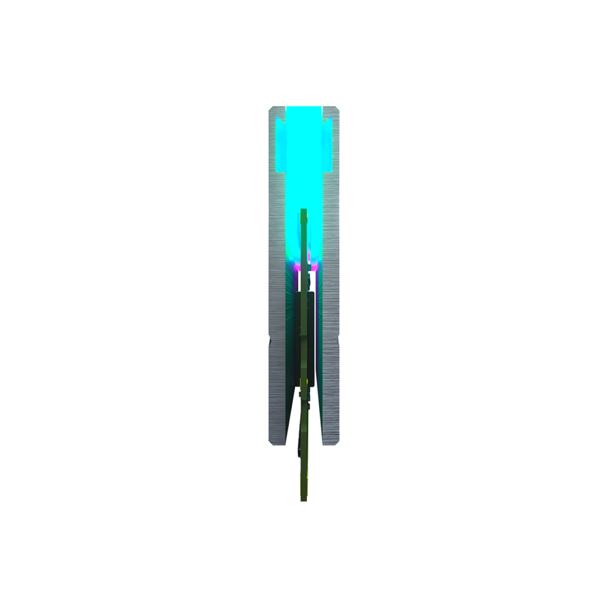 Memória DDR4 XPG Spectrix D50, 8GB, 3200Mhz, RGB, Gray, AX4U320038G16A-ST50