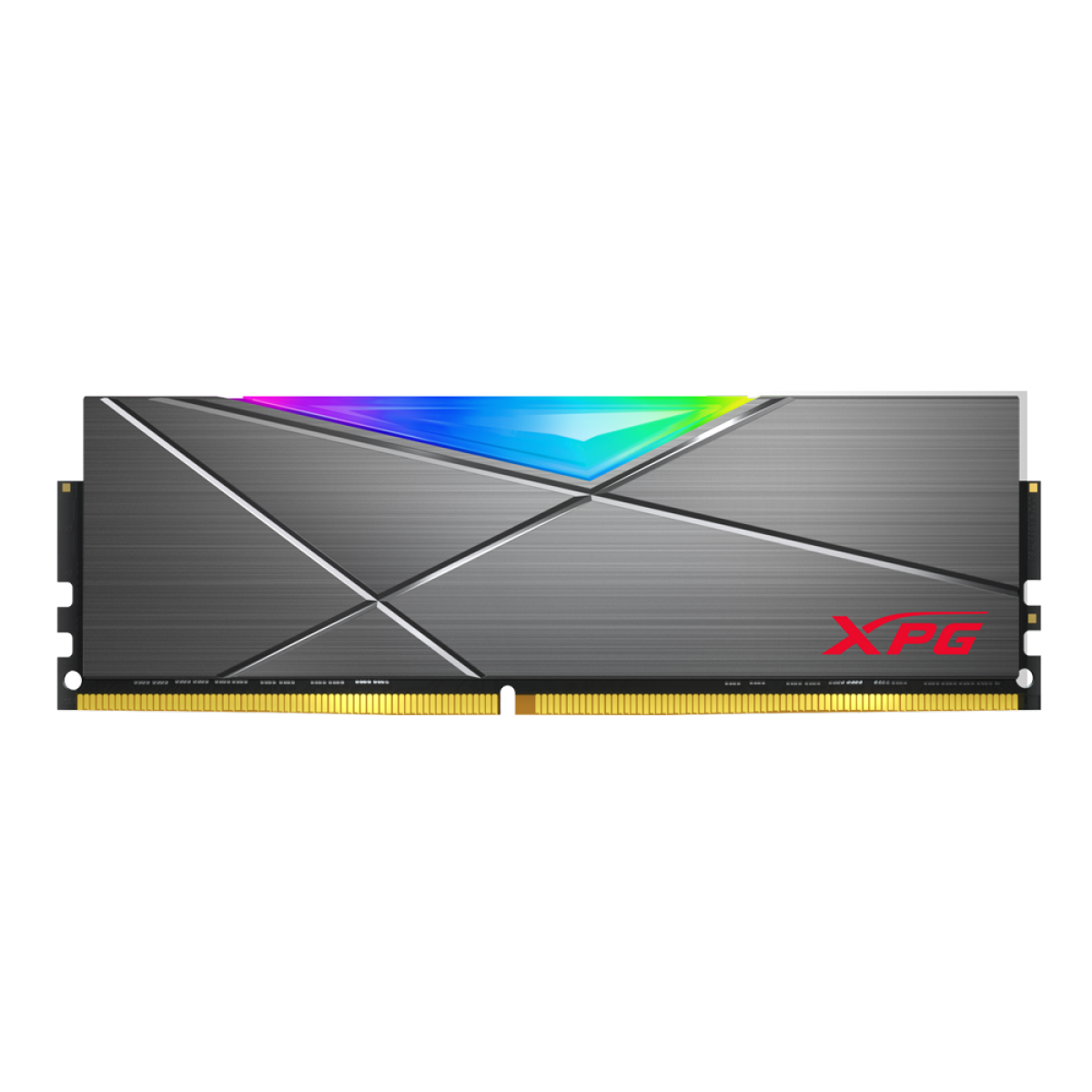 Memória DDR4 XPG Spectrix D50, 8GB, 3200Mhz, RGB, Gray, AX4U32008G16A-ST50