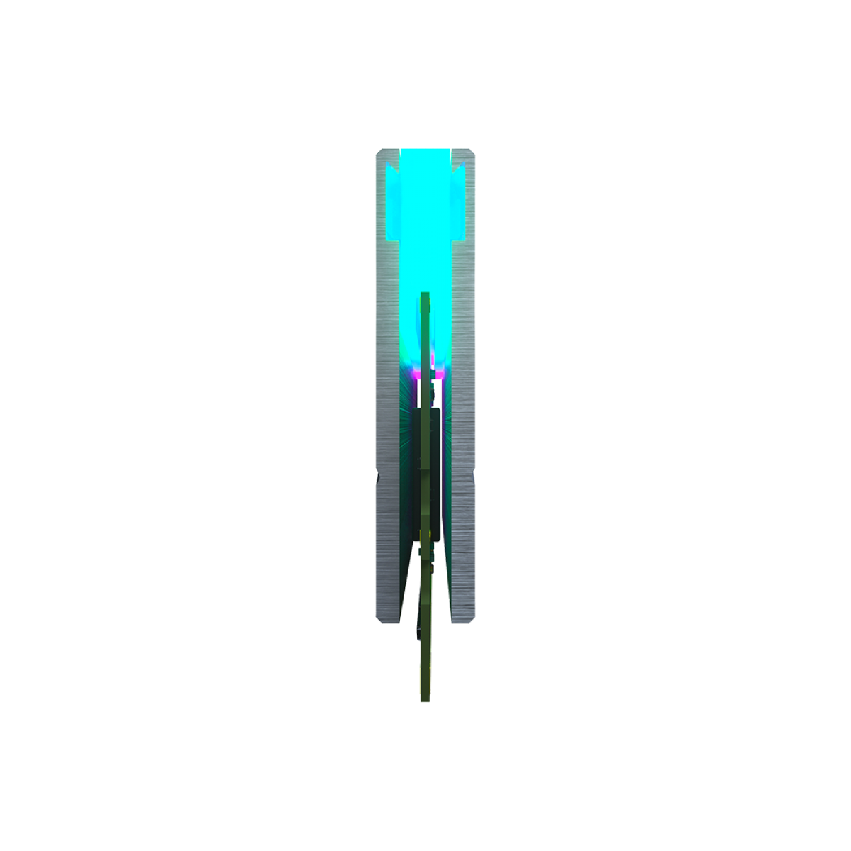 Memória DDR4 XPG Spectrix D50, 8GB, 3600Mhz, RGB, Gray, AX4U360038G18A-ST50