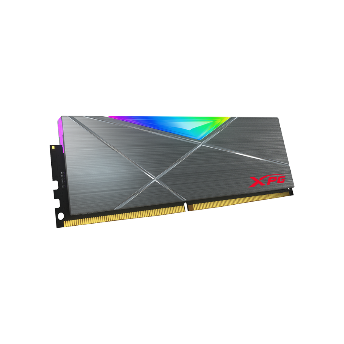 Memória DDR4 XPG Spectrix D50, 8GB, 3600Mhz, RGB, Gray, AX4U360038G18A-ST50