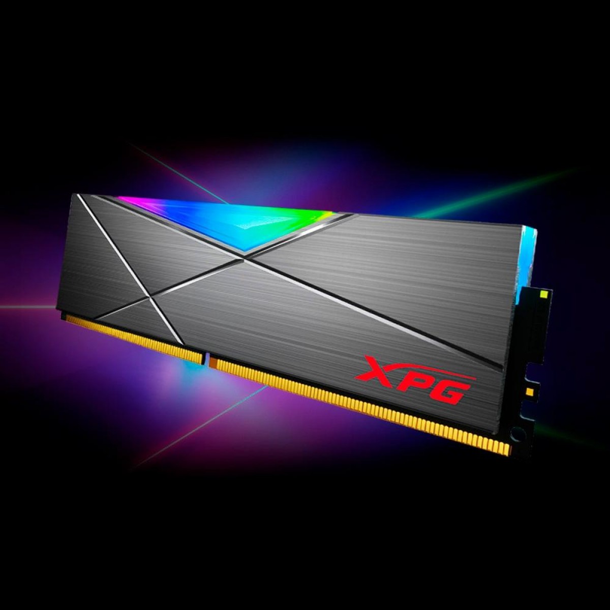 Memória DDR4 XPG Spectrix D50, 8GB, 4133MHz, RGB, Gray, AX4U41338G19J-ST50
