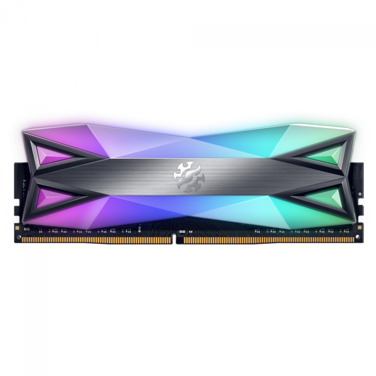 Memória DDR4 XPG Spectrix D60G, 16GB, 3000Mhz, RGB, Gray, AX4U3000316G16A-ST60