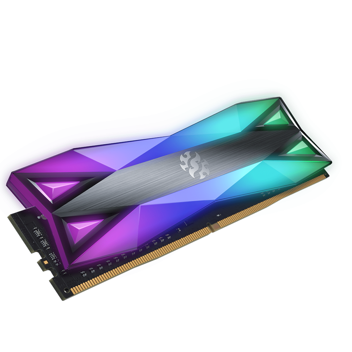 Memória DDR4 XPG Spectrix D60G, 16GB, 3000Mhz, RGB, Gray, AX4U3000716G16A-ST60