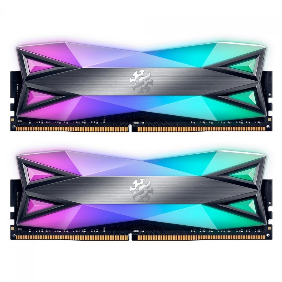 Memória DDR4 XPG Spectrix D60G, 32GB (2x16GB), 3600MHz , RGB, Black, AX4U360016G18I-DT60