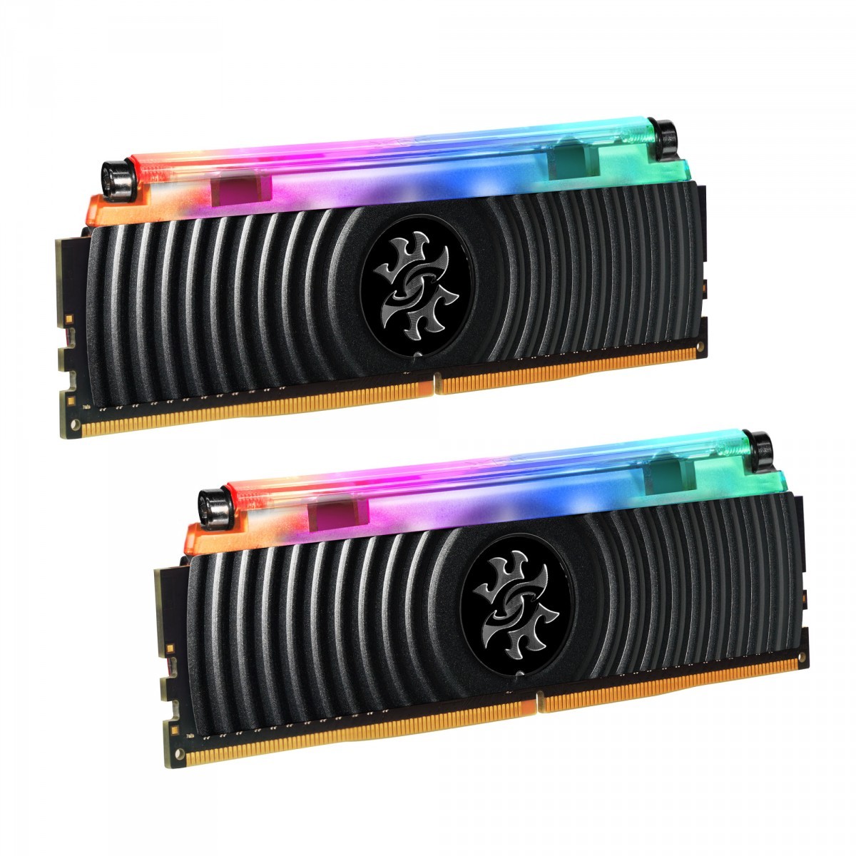 Memória DDR4 XPG Spectrix D80, 16GB (2x8GB), 3200Mhz, RGB, Black, AX4U320038G16A-DB80