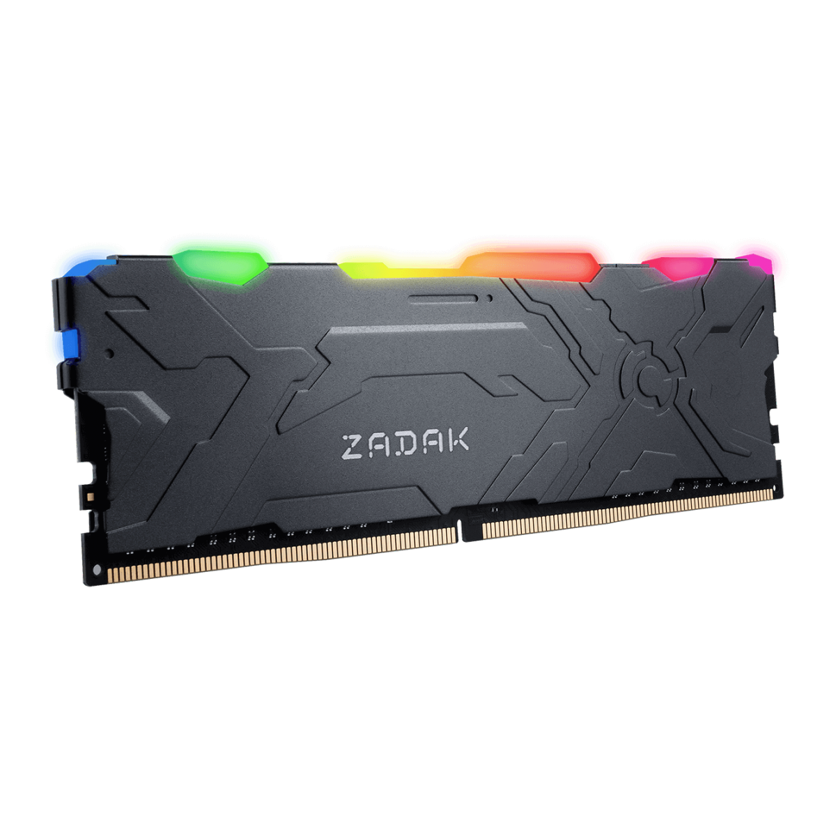 Memória DDR4 Zadak MOAB, RGB, 8GB, 3200MHz, ZD4-MO132C28-08GYG1
