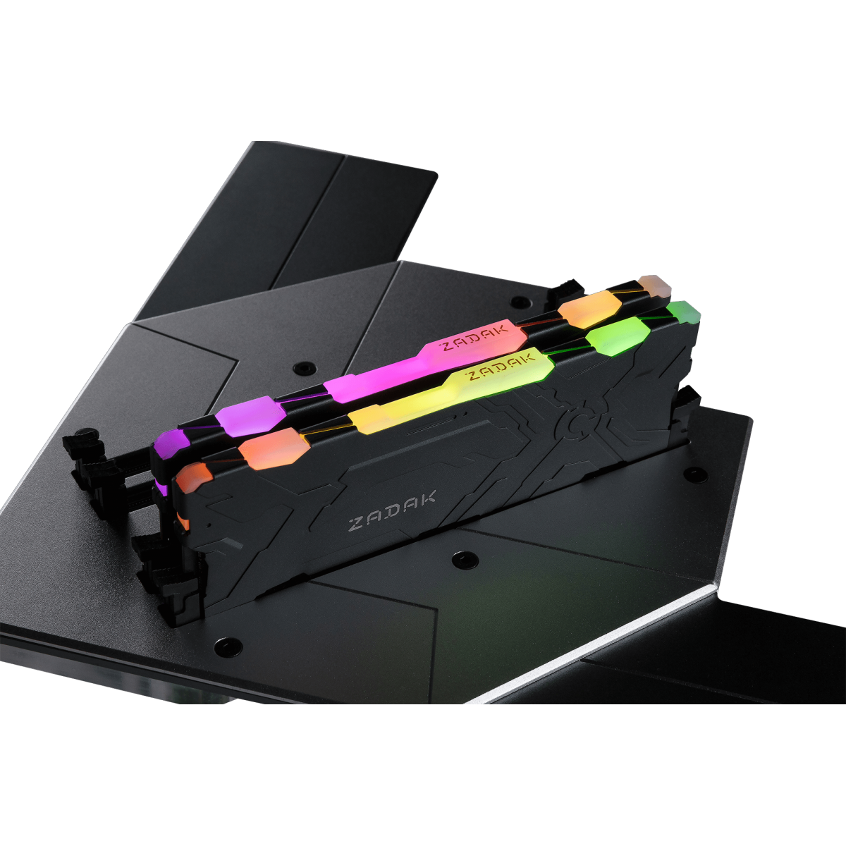 Memória DDR4 Zadak MOAB, RGB, 16GB, 3000MHz, ZD4-MO130C08-16G2G1