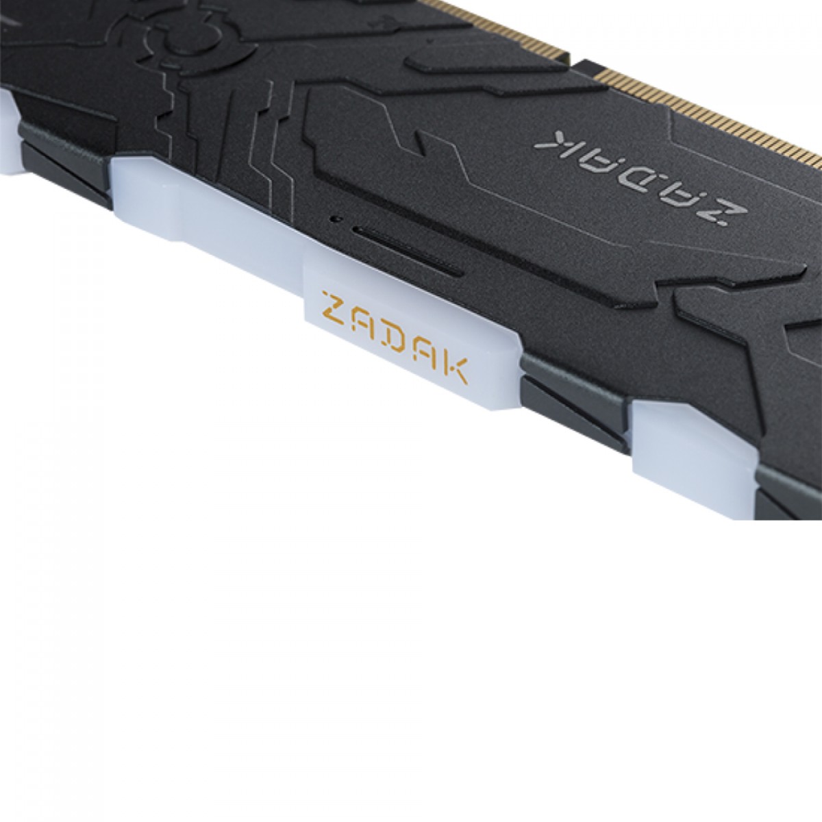 Memória DDR4 Zadak MOAB, RGB, 16GB, 3200MHz, Black, ZD4-MO132C28-16GYG1