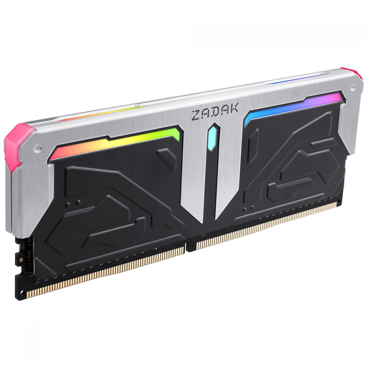Memória DDR4 Zadak SPARK, RGB, 16GB, 3000MHz, Black, ZD4-SPR30C08-16GYB1