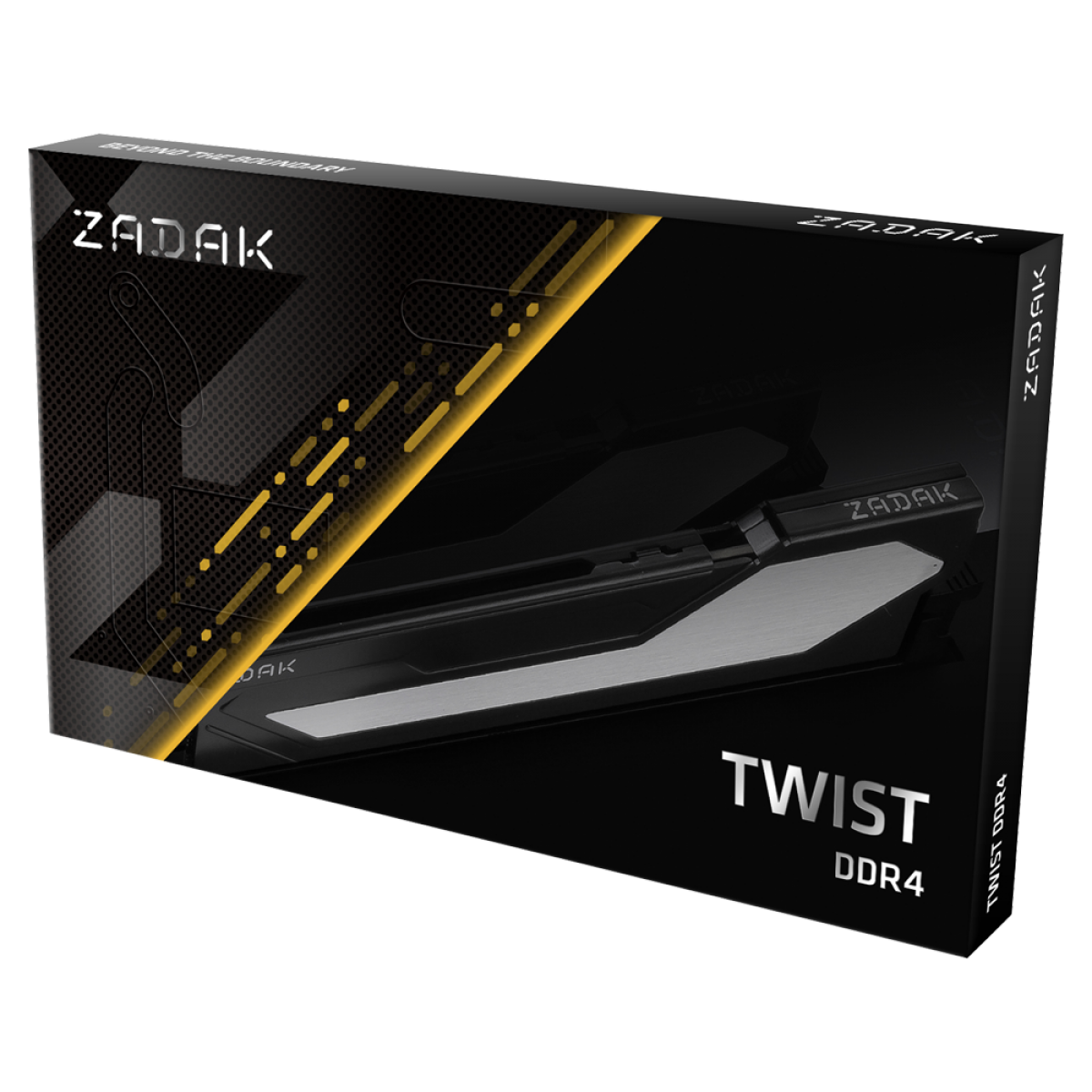 Memória DDR4 Zadak Twist, Black, 16GB, 3000MHz (2x8GB), ZD4-TWS30C08-16GYB2
