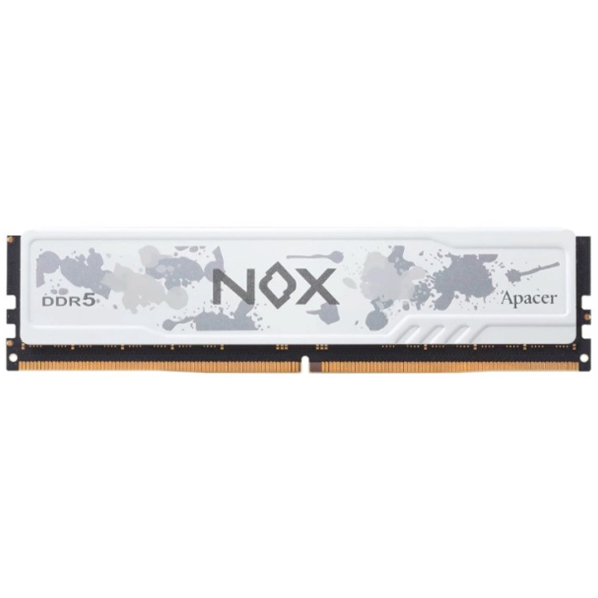 Memória DDR5 Apacer Nox, 16GB, 6000MHz, Branco, AH5U16G60C622MWAA-1