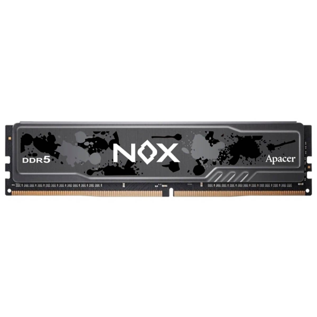 Memória DDR5 Apacer Nox, 16GB, 6400MHz, Preto, AH5U16G64C652MBAA-1
