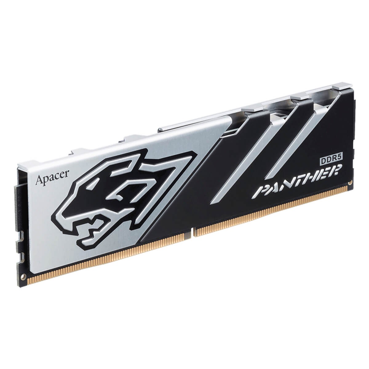 Memória DDR5 Apacer Panther, 16GB, 5200MHz, Preto/Cinza, AH5U16G52C5227BAA-1