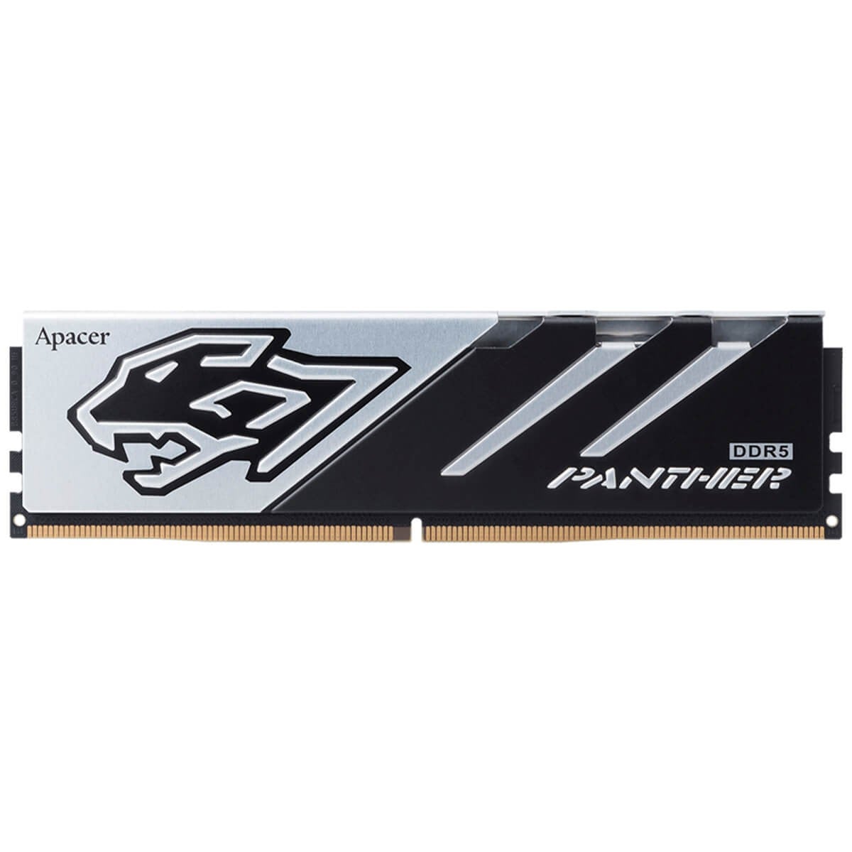 Memória DDR5 Apacer Panther, 16GB, 5200MHz, Preto/Cinza, AH5U16G52C5227BAA-1